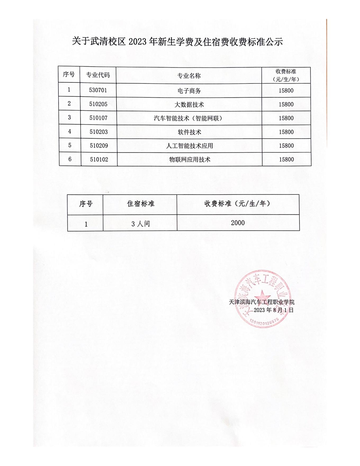 关于武清校区 2023 年新生学费及住宿费收费标准公示_00(1).jpg